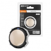 Кнопочный переключатель одноклавишный TDM Байкал 16А 250В шампань