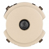 Розетка TDM Байкал TV проходная шампань