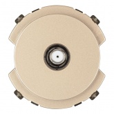 Розетка TDM Байкал TV/SAT оконечная шампань
