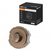 Светорегулятор TDM Байкал 500Вт универсальный поворотный бронза