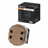 Розетка для бритвы TDM Байкал бронза