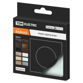 Рамка одиночная TDM Байкал фисташковая стекло