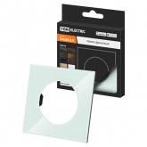 Рамка одиночная TDM Байкал фисташковая стекло