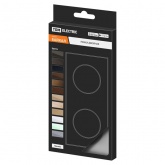 Рамка двойная TDM Байкал платина стекло