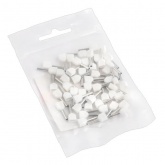 Наконечник штыревой втулочный изолированный двойной EKF НШВИ2 0,5-8 мм2 (50шт)