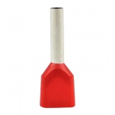 Наконечник штыревой втулочный изолированный двойной EKF НШВИ2 1.0-10 мм2 (50шт)