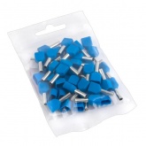 Наконечник штыревой втулочный изолированный двойной EKF НШВИ2 2,5-10 мм2 (50шт)