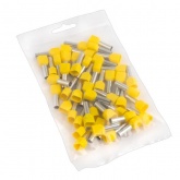 Наконечник штыревой втулочный изолированный двойной EKF НШВИ2 6.0-14 мм2 (50шт)