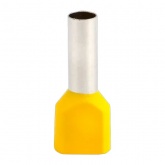 Наконечник штыревой втулочный изолированный двойной EKF НШВИ2 6.0-14 мм2 (50шт)