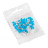 Наконечник штыревой втулочный изолированный EKF НШВИ 0,25-8 (50шт)