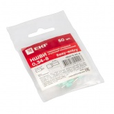 Наконечник штыревой втулочный изолированный EKF НШВИ 0,34-8 (50шт)