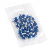 Наконечник штыревой втулочный изолированный EKF НШВИ 2,5-8 (50шт)