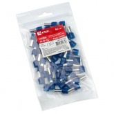 Наконечник штыревой втулочный изолированный EKF НШВИ 16,0-12 (50шт)