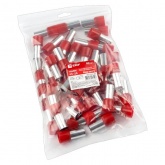 Наконечник штыревой втулочный изолированный EKF НШВИ 95-25 (50шт)