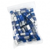 Наконечник штыревой втулочный изолированный EKF НШВИ 120-27 (50шт)