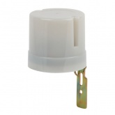 Датчик освещенности (Фотореле) ЭРА DF 303 настенный, максимальная нагрузка 5500 ВА серый IP44