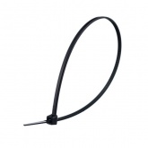 Стяжка Systeme Electric кабельная нейлоновая 370х4,8 УФ в пакете с замком ЗИП-ЛОК чёрная [уп.100шт]