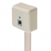 Кабель-канал ПВХ Systeme Electric MultiSet 20x12 арочной формы кремовый 2м (кабельный короб)