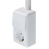 Кабель-канал ПВХ Systeme Electric MultiSet 20x12 арочной формы белый 2м (кабельный короб)