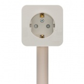 Кабель-канал ПВХ Systeme Electric MultiSet 30x13 арочной формы кремовый 2м (кабельный короб)