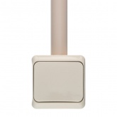 Кабель-канал ПВХ Systeme Electric MultiSet 30x13 арочной формы кремовый 2м (кабельный короб)