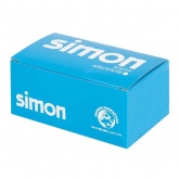 Блок настенный Simon Сима Классик на 6 S-модулей, накладной монтаж, белый