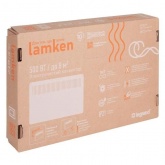 Конвектор Legrand Lamken термостат механический 500Вт вертикальная решетка кабель 1,8м белый