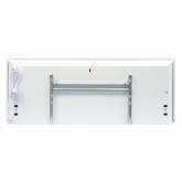 Конвектор Legrand Lamken термостат механический 1000Вт вертикальная решетка кабель 1,8м белый