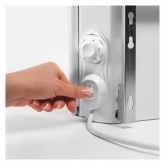 Конвектор Legrand Lamken термостат механический 1000Вт вертикальная решетка кабель 1,8м белый