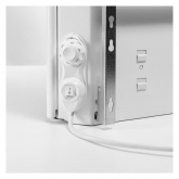 Конвектор Legrand Lamken термостат механический 1000Вт вертикальная решетка кабель 1,8м белый