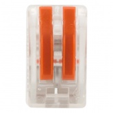 Клемма Rexant 2 х (0,08-2,5/4) универсальная прозрачная [уп. 50шт]