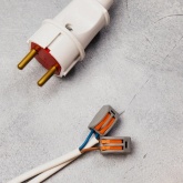 Клемма Rexant 2 х (0,08-2,5/4) универсальная серая [уп. 50шт]