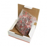 Клемма Stekker 2 х (0,14/0,2-4) монтажная компактная LD221-412 [уп. 100шт]