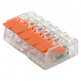 Клемма Stekker 5 х (0,14/0,2-4) монтажная компактная LD221-415 [уп. 50шт]