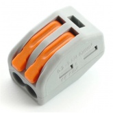 Клемма Stekker 2 х (0,08-2,5/4) монтажная LD222-412 [уп. 100шт]