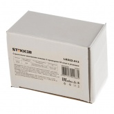 Клемма Stekker 3 х (0,08-2,5/4) монтажная LD222-413 [уп. 50шт]