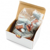 Клемма Stekker 8 х (0,08-2,5/4) монтажная LD222-418 [уп. 25шт]