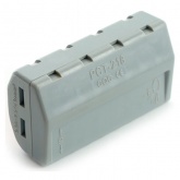 Клемма Stekker 8 х (0,08-2,5/4) монтажная LD222-418 [уп. 25шт]