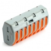 Клемма Stekker 8 х (0,08-2,5/4) монтажная LD222-418 [уп. 25шт]