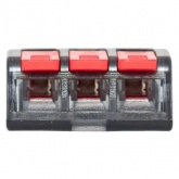 Клемма строительно-монтажная EKF PROxima 3 х (0.2-4.0) СМК 221-413 [уп. 100шт]