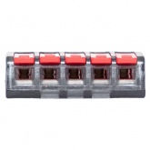 Клемма строительно-монтажная EKF PROxima 5 х (0.2-4.0) СМК 221-415 [уп. 50шт]