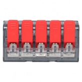 Клемма строительно-монтажная EKF PROxima 5 х (0.2-4.0) СМК 221-415 [уп. 50шт]