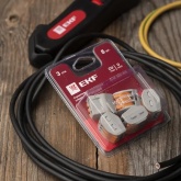 Клемма строительно-монтажная EKF PROxima 3 х (0,08-2,5) СМК 222-413 с рычагом [уп. 100шт]