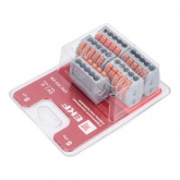 Клемма строительно-монтажная EKF PROxima 5 х (0,08-2,5) СМК 222-415 с рычагом [уп. 100шт]