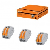 Клемма соединительная TDM 2 х (0,1-2,5) СК-412 с рычагом