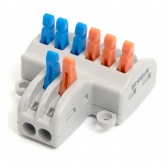 Клемма Stekker 2 х (0,08 - 2,5/4) монтажная для фазных проводников LD222-426 [уп. 20шт]