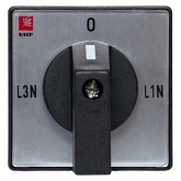 Переключатель кулачковый EKF ПК-1-84 10А 4P для вольтметра (для фазного напряжения) IP20