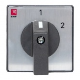 Переключатель кулачковый EKF ПК-1-52 25А 2P 1-2 IP20
