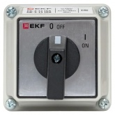 Переключатель кулачковый EKF ПК-3-13 16А 3P ВКЛ-ВЫКЛ IP54