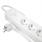 Умный удлинитель EKF Connect PRO Wi-Fi 16А c USB голосовые помощники Алиса и Маруся